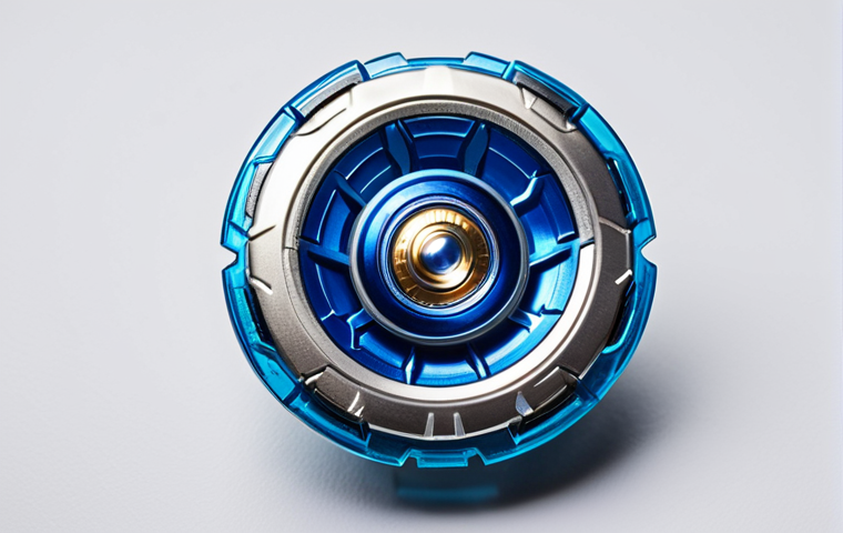 베이블레이드 버스트 대회 영상 리뷰 - **Image Prompt:** "Illustration of a Beyblade Burst player, focused and determined, holding a modifi...